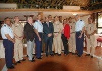 Ministerio Defensa concluye diplomado agregados militares
