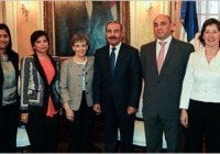 Representantes ONU visitan presidente