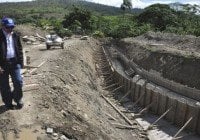 INDRHI está avanzada canalización y protección del Riíto en La Vega