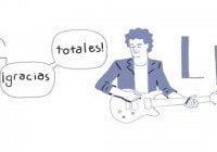 ‘Doodle alusivo a cumpleaños desaparecido Gustavo Cerati