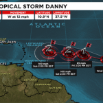 Danny podría convertirse en primer huracán