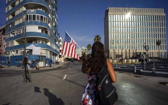 Estados Unidos reabre embajada en Cuba