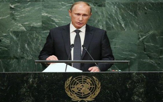 Vladimir Putin advierte ante ONU debe crearse coalición contra pandilla de asesinos