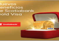 Scotiabank presenta nuevos beneficios tarjeta Scotiabank Gold Visa