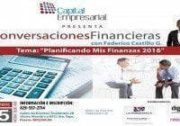 Ofrecerán conferencia sobre planificación financiera