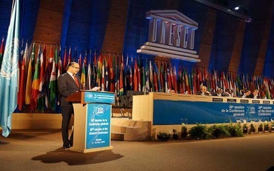 Ministro de Cultura RD plantea UNESCO priorice lucha lograr Paz mundial