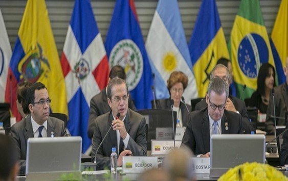 Canciller participa IX Reunión de Ministros de Relaciones Exteriores CELAC