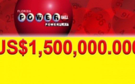 Esta noche en el Powerball de Estados Unidos US$1,500,000.000.00