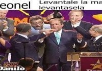 Vídeo; Leonel «levántale la mano»; Políticos o Payasos…???