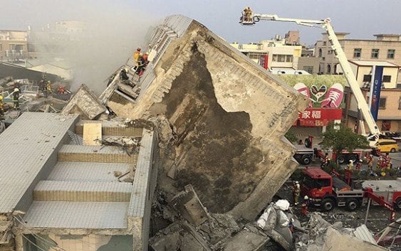 Hasta el momento 3 muertos y alrededor de 150 heridos por sismo 6,4