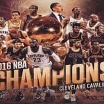 Los Cleveland Cavaliers campeones de la NBA 2016