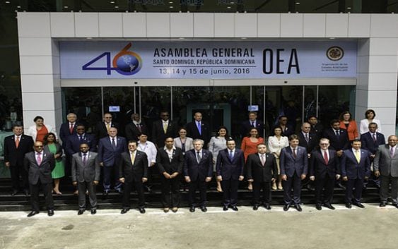 46va. Asamblea General OEA aprueba Declaración Desagravio a RD