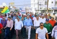 Luis Abinader y aliados piden en marcha SFM renuncia Roberto Rosario