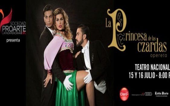ProArte Latinoamericana presentará opereta “La Princesa de las Czardas”