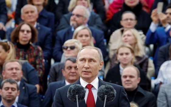 Putin dice Estados Unidos intenta mostrar a Rusia como «el imperio del mal»