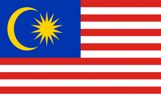 En Malasia imponen respeto a su bandera