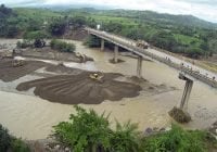 Ministerio de Obras Públicas reestableció transito puente en Imbert