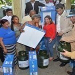 Lotería Nacional continúa jornada por damnificados de Puerto Plata