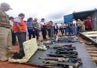 Bolivia decomisa contrabando de 75 armas y celulares pasaron por Dominicana