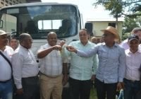 IAD dona camión a productores de la comunidad de Hoyo del Pino
