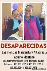 MARGARITA Y ALTAGRACIA AQUINO 1...