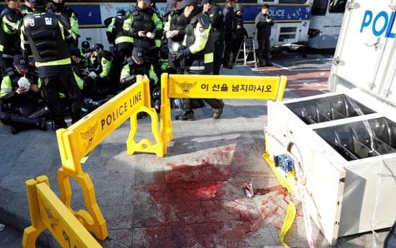 Dos muertos, tras protesta por destitución presidente Corea por corrupción
