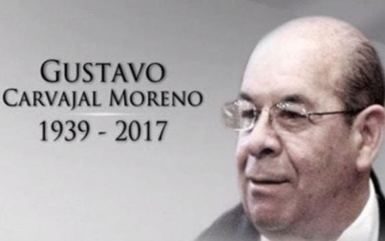 Dirigentes políticos expresan pesar por muerte de Gustavo Carvajal Moreno