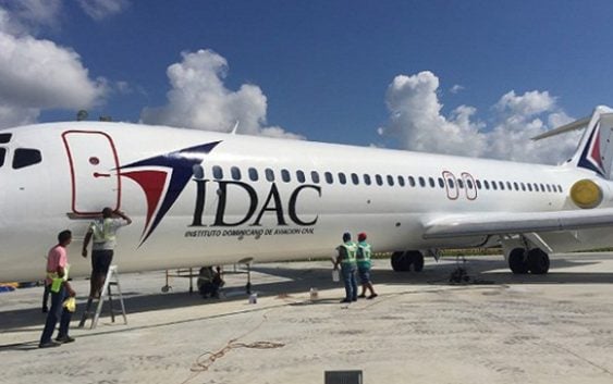 IDAC con aeronave para capacitación donada por Pawa Dominicana