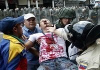 Que inverecundos: Horda venezolana pide respeto de los derechos humanos en Honduras