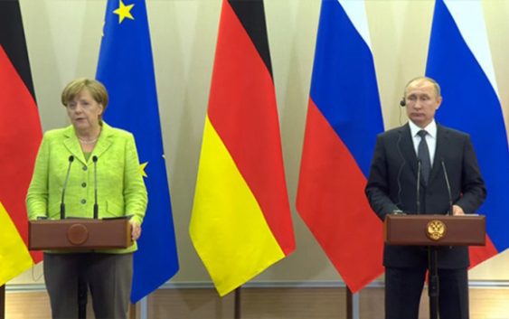 Putin y Merkel exponen visión sobre conflictos en Siria y Ucrania; Vídeo