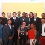 Alcalde del DN, David Collado rinde homenaje a atletas olímpicos