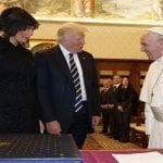 La broma culinaria del papa Francisco a Trump que solo entendió Melania
