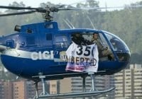 Desde helicóptero policial atacan Ministerio y Tribunal Supremo de Venezuela