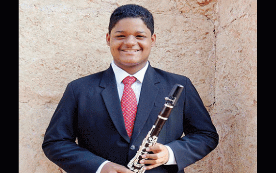 Samuel Hernández, clarinetista dominicano gana Festival Internacional de Música