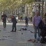 Maldito terrorista asesina en La Rambla de Barcelona 13 personas con furgoneta; Vídeo