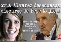 Gloria Álvarez desenmascara a Pepe Mujica por falso e incoherente; Vídeo