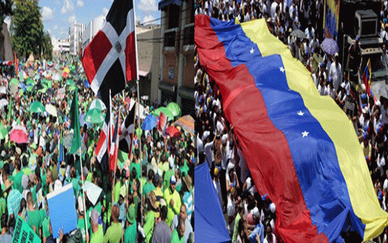En Venezuela y la RD la Policía sale a asesinar; Matan jóvenes en SFM y en Caracas; Vídeos