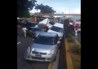 Accidente entre ocho vehículos en Piedra Blanca, autopista Duarte; Vídeo