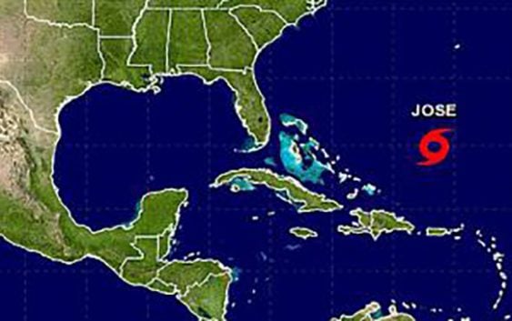 Onamet: Alerta Meteorológico; Vigilancia sobre depresión tropical 14 y tormenta José