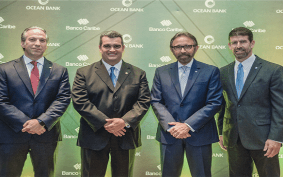 Alianza Banco Caribe y Ocean Bank beneficiará clientes corporativos locales y de los EEUU