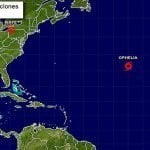 Onamet: Tormenta Ophelia; Avisos y alertas; Aguaceros por vaguada y onda tropical