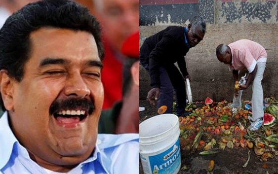 Venezolanos se disputan desechos de comidas en los basureros; Vídeos