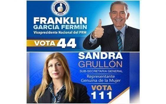Franklin García Fermín asegura candidaturas de Paliza y Carolina favorecen al PRM