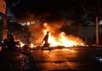 Protestas en Pantoja por solución de problemas continuaron con varios heridos y detenidos