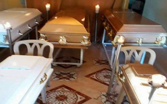 Reciben Cristiana sepultura seis miembros de una familia murió en accidente