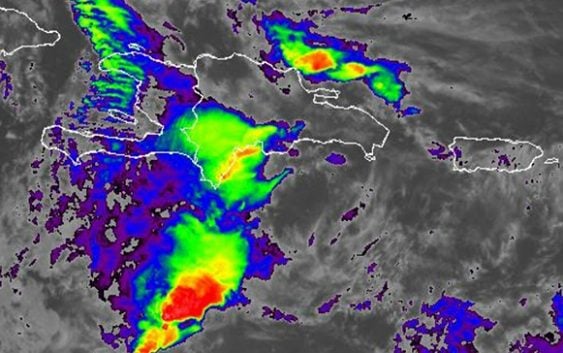 Onamet: Continuarán aguaceros y tormentas eléctricas por vaguada; Avisos y alertas se mantienen