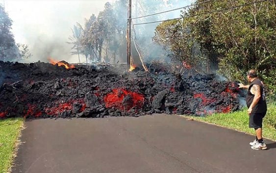 Actividad en últimos 45 días del Volcan Kilawea; Vídeos
