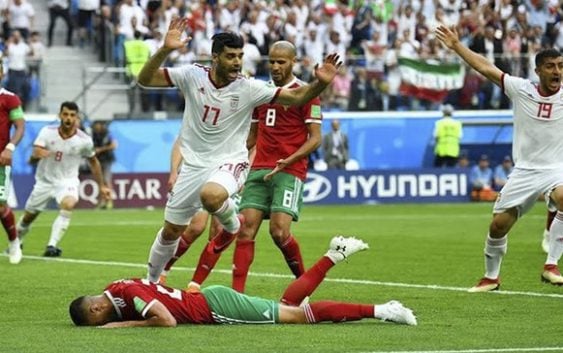 Irán con autogol de Aziz Bouhadouz deja a Marruecos en blanco en Mundial de Fútbol Rusia 2018
