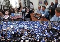 En paro convocado por empresarios y estudiantes Daniel Ortega se suma cinco asesinatos