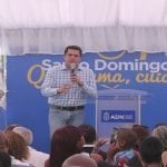 Alcalde David Collado inicia aceras y contenes del barrio Mejoramiento Social